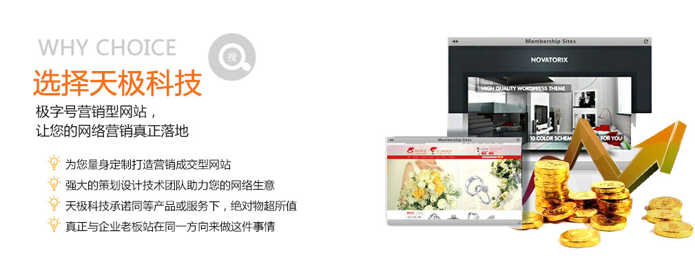 極字号營(ying)銷型網站，讓您的(de)網絡營(ying)銷真正落地！